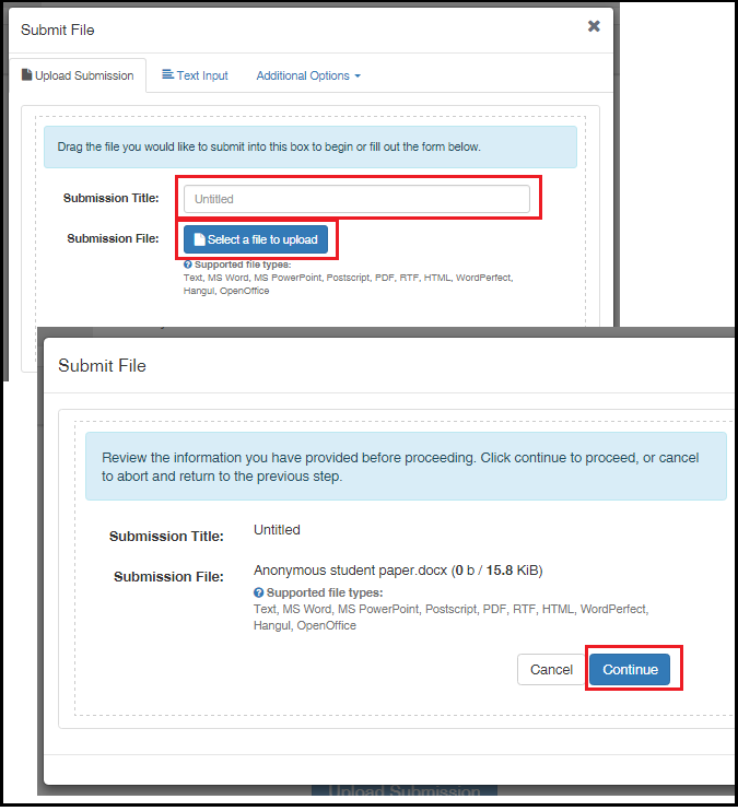 Turnitin Distance Education